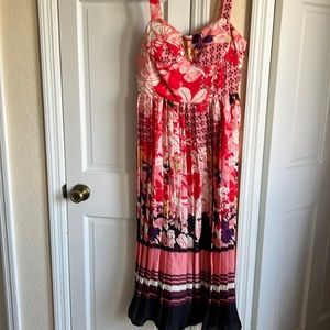 New Floral Dress by Dalia Mac Phee size M.